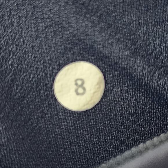 Lululemon Speed Tight II Full On Luxtreme Pockets in Grey and Black Size 8 - Picture 2 of 4